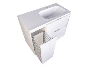 Тумба под раковину Style Line Барселона СС-00002280 90 Люкс Plus 90 см правая
