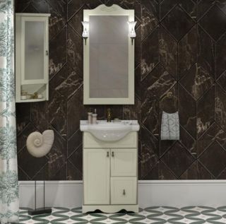 Зеркальный шкаф Runo правый Толедо 75 (00000001041)