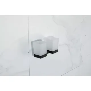 Стакан двойной Gappo G0708-6 чёрный