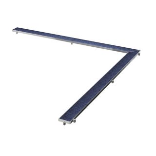 TECE Основа для плитки "plate" TECEdrainline угловая 610970 из нержавеющей стали 90 x 90 cм