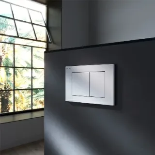 Клавиша смыва Am.Pm PrimeFit I090201 механическая белая глянцевая