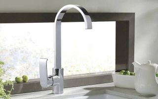 Смеситель для кухни Rose R1713 хром