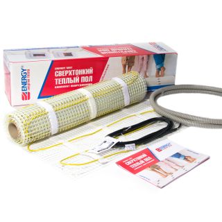 Тёплый пол Energy Mat 2,14 м.кв - 340 Вт