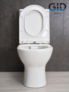 Унитаз напольный Gid Tn2123 62243Y белый 67x38.5x82