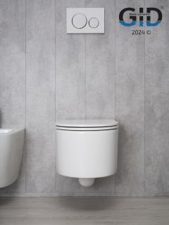 Унитаз подвесной Gid Tr2150 62233Y белый 49x36x36