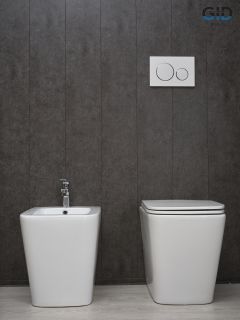 Унитаз приставной Gid TRS-264 62240Y белый 56x34.5x40