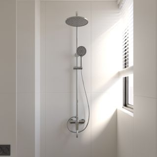 Душевая стойка TURI, хром глянец