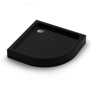 Душевой поддон Veconi Tezeo Acrylic TZ-51B, 800x800x150, акрил, черный