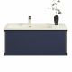 Тумба с раковиной Black&White Universe 9451000 100 см синий