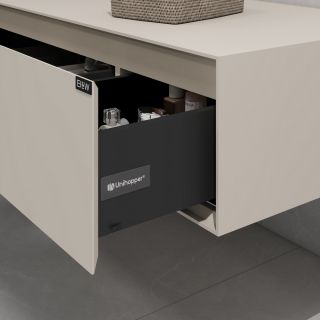 Тумба с раковиной Black&White Universe 9551200R 120 см бежевый