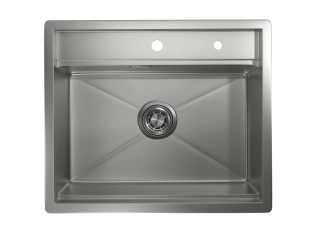 Мойка кухонная Granula 6051, СТАЛЬ МАТОВАЯ