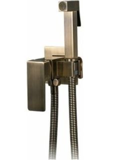 Гигиенический душ со смесителем Haiba HB5512-4 бронза