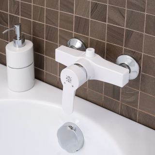 Смеситель для душа РМС PL5-003 белый