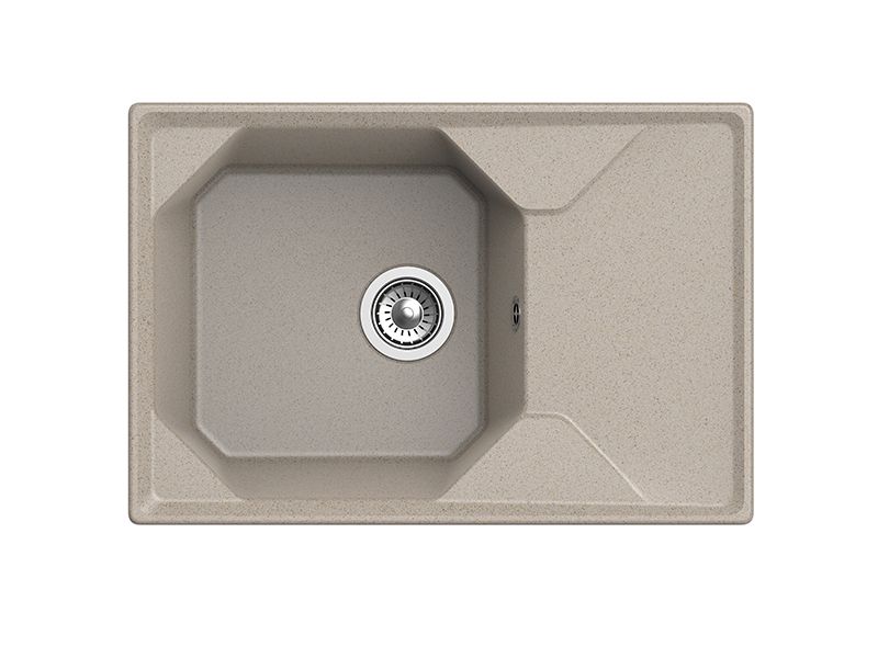 Мойка кухонная GranFest Песок Unique U--740 L пес