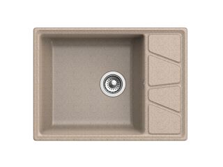 Мойка кухонная GranFest Песок Vertex V-680 L пес