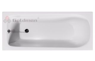 Ванна чугунная Goldman Classic CL17070 170x70см с ножками