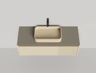 Подвесная тумба Salini Domino 27D112 120см эмаль