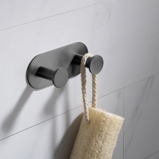 Вешалка-2 крючка Timo Saona 13014/18 чёрный