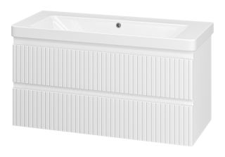 Подвесная тумба под раковину Brevita Victory VIC-09105-0102Я 105см белый