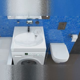 Раковина над стиральной машиной Maretti EN13SM31-844, белая