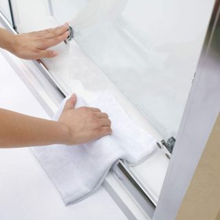 Душевой уголок Veconi Rovigo RV-055M, 1500х1000х1950, хром, матовое стекло