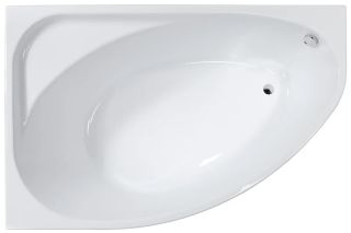 Акриловая ванна VagnerPlast Hapi VPBA170HAP3LX-04 левая 170x110см белый