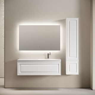 Тумба подвесная под раковину Sancos Very VR120RW правая 120 см Bianco