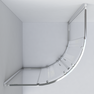 Душевой уголок Vincea Garda  VSJ-1G129CH 120x90 см