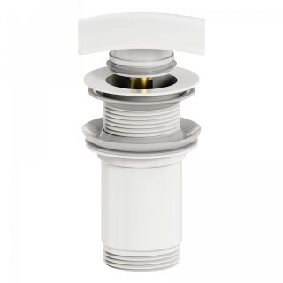 Донный клапан для раковины Wonzon & Woghand WW-88SS08-MW белый матовый