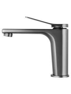 Смеситель для раковины Wonzon & Woghand WW-XH-012-BGG тёмный графит