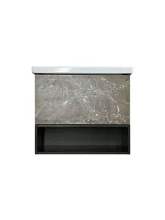 Тумба под раковину Style Line Мальта 70 PUSH ЛС-00002292 подвесная