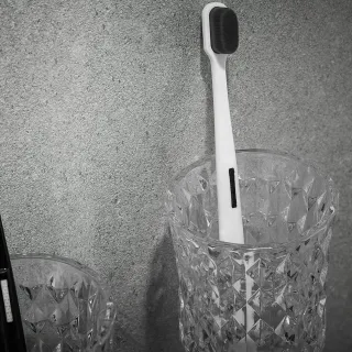 Стакан двойной для ванной комнаты Rose RG1722H чёрный