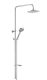 Душевая стойка Swedbe Calypso 5074 без смесителя хром