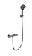 Смеситель для душа Wonzon & Woghand INN 3 WW-B2003-A-BGG с термостатом тёмный графит