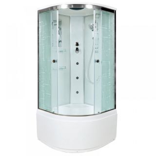 Душевая кабина Deto ЕМ4510 с гидромассажем (гм.) 100х100х220 см