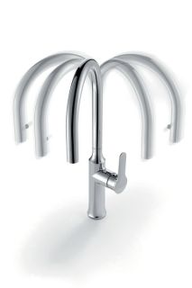 Смеситель Ravak Suzan KM 017.00 X070078 для кухни с выдвижным изливом