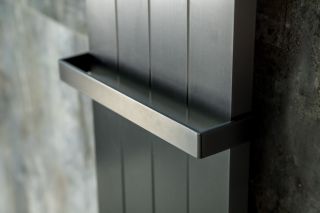 Полотенцесушитель электрический Boheme Flat 725-B 25x150 см чёрный