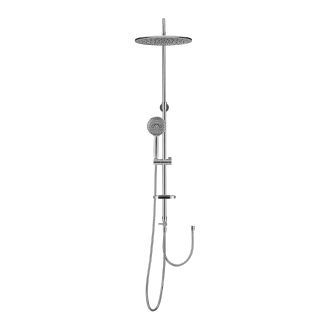 Душевая стойка Swedbe Calypso 5101G1 без смесителя хром/серый