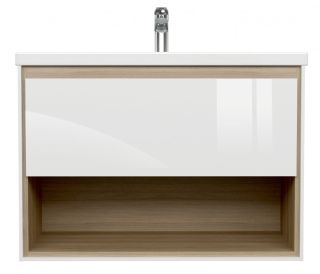 Тумба под раковину Cersanit LOUNA SZ-LOU-CO80/Wh 80 см