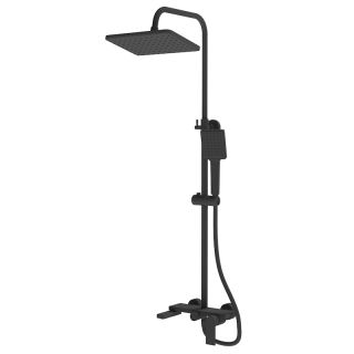 Душевая система Knotlor KN-72/BL, черный