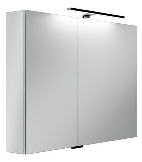 Зеркальный шкаф с подсветкой Sancos Hilton Z1000 100см белый