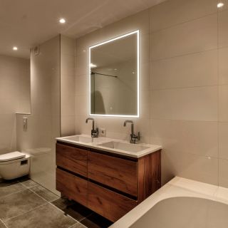 Зеркало с подсветкой ABBER See AG6108S-0.6 60см