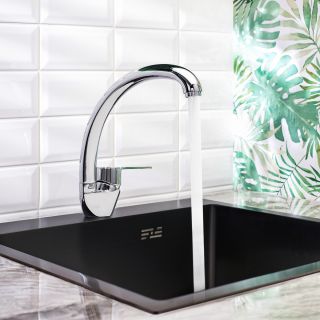 Смеситель для кухни BOOU B8289-10F хром