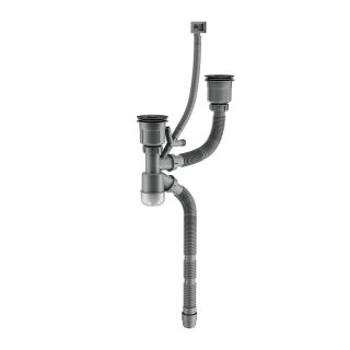 Сифон для кухонной мойки Splenka S600.41.09 графит